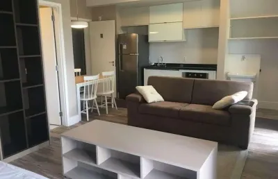 Loft com 1 dormitório para alugar, 50 m² por r$ 4.302/mês - alphaville - santana de parnaíba/sp