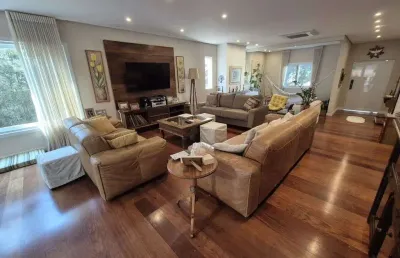 Casa com 4 dormitórios para alugar, 470 m² por r$ 30.000 mobiliado ou 27.000 sem mobília/mês - alphaville - santana de parnaíba/sp