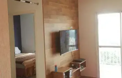 Apartamento com 2 dormitórios à venda, 60 m² por r$ 405.000,00 - chácaras maria inês - santana de parnaíba/sp