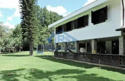 Condomínio silvino pereira - casa de campo com 6 dormitórios à venda, 5187 m² por r$ 4.800.000 - parque silvino pereira - cotia/sp