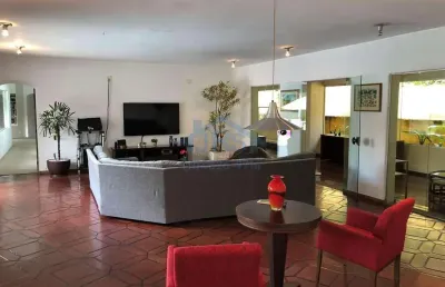 Casa com 4 dormitórios para alugar, 578 m² por r$ 15.000,00/mês - chácara granja velha - cotia/sp