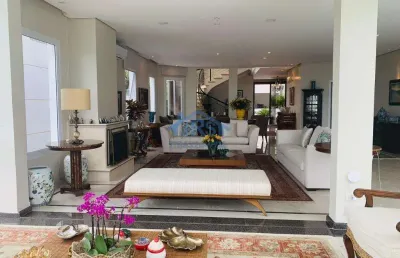 Sobrado com 5 dormitórios à venda, 950 m² por r$ 6.200.000,00 - residencial dez (alphaville) - santana de parnaíba/sp
