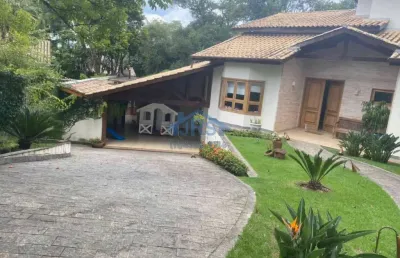 Sobrado com 4 dormitórios à venda, 376 m² por r$ 2.100.000,00 - altos de são fernando - jandira/sp