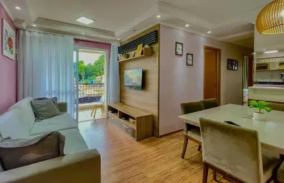 Apartamento com 3 dormitórios à venda, 72 m² por r$ 750.000,00 - edifício flor de lírio - barueri/sp
