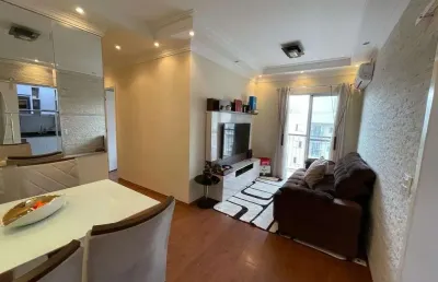 Apartamento com 2 dormitórios para alugar, 60 m² por r$ 4.038,33/mês - jardim tupanci - barueri/sp