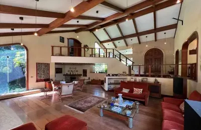Sobrado com 5 dormitórios à venda, 1200 m² por r$ 6.600.000,00 - parque silvino pereira - cotia/sp