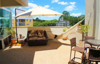 Cobertura no bairro juvevê com 225m², 3 dormitórios (sendo 2 suítes) e 2 vagas - juvevê - curitiba - pr