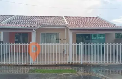 Casa em condomínio fechado na fazenda rio grande com 89m², 2 dormitórios e 2 vagas - santa terezinha - fazenda rio grande - pr