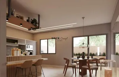 Casas de alto padrão em santa felicidade dentro de condomínio fechado com 205m², 3 dormitórios ( sendo 1 suíte ) e 1 vaga - santa felicidade - curitiba - pr