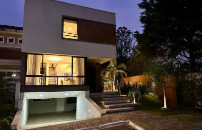 Sobrado de alto padrão em condomínio fechado no bairro do atuba com 278m², 4 dormitórios ( sendo 2 suítes e 2 demi suítes ) e 4 vagas - atuba - curitiba - pr