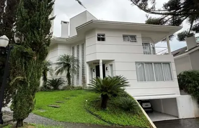 Sobrado de alto padrão em condomínio fechado no ecoville, 3 dormitórios ( sendo 3 suítes ) e 4 vagas - campo cumprido - curitiba - pr