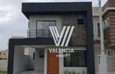 Sobrado | 3 dorm | suíte | vaga | 121 m² priv | campo de santana - curitiba/pr