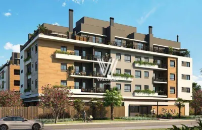 Res. équi | 3 dorm | suíte | vaga | 81 m² priv | seminário - curitiba/pr
