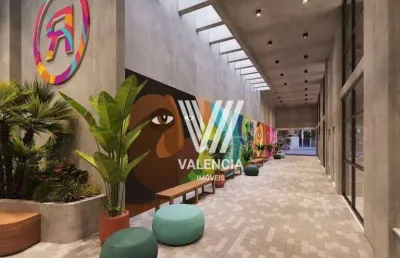 Republik | 1 dorm | studio | 23,87 m² priv | centro - curitiba/pr