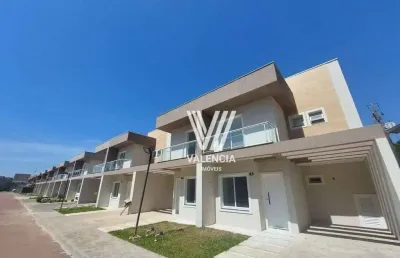 Sobrado belle ville | 3 dorm | suíte | 2 vagas | 109 m² priv. | campo comprido - curitiba/pr