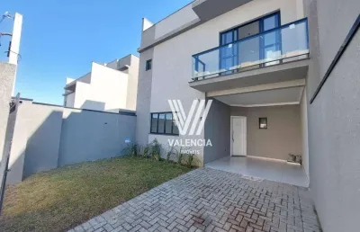 Sobrado | 3 dorm | suíte | 2 vagas | 173 m² priv | centro - são josé dos pinhais/pr