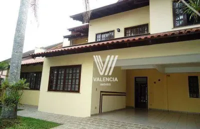 Sobrado | 5 dorm | 3 suítes | 4 vagas | 304 m² priv | cascatinha - curitiba/pr