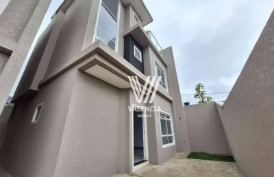 Sobrado | 3 dorm | suíte | 2 vagas | 125 m² priv | xaxim - curitiba/pr