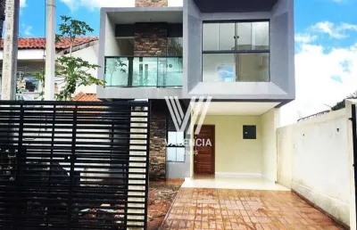 Sobrado 2 dormitórios | suíte | 2 vagas | 102m² priv | colombo