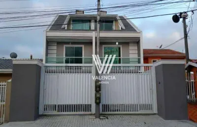 Sobrado | 4 dorm | 2 vagas | 120 m² priv | sítio cercado - curitiba/pr