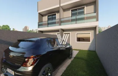Sobrado em condominio | 2 dorms | 82m² priv | 2 vagas | umbara - curitiba/pr