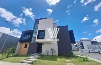 Sobrado em condominio | 3 dorms | 243m² priv | 2 vagas | santa candida - curitiba/pr