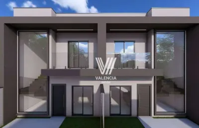 Sobrado de rua  | 3 dorms | 122m² | 2 vagas | xaxim - curitiba/pr