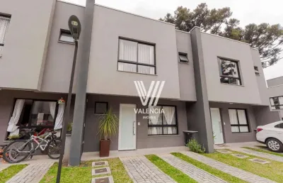 Sobrado em condominio | 3 dorms | 104m² | 2 vagas | sta. candida - curitiba/pr