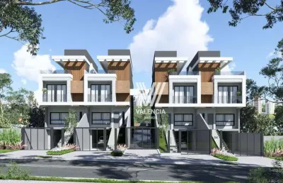 Sobrado em condominio | 3 suites| 187m² | 2 vagas | agua verde - curitiba/pr