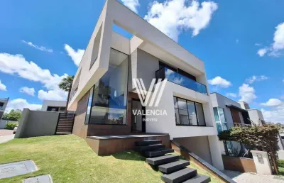 Sobrado em condominio | 4 suites | 6 vagas | 350m² | santa candida - curitiba/pr