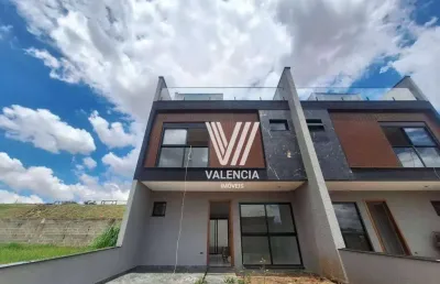Sobrado em condominio | 3 dorms | 2 vagas | 100m² | xaxim - curitiba/pr