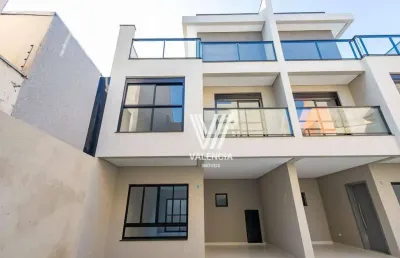 Sobrado em condominio | 3 dorms | 2 vagas | 128m² | jardim das americas - curitiba/pr