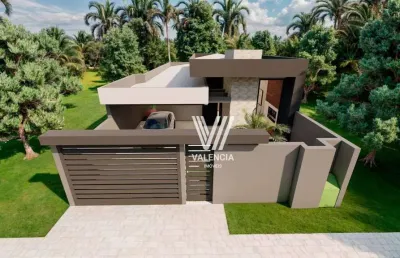 Casa de rua | 3 dorms | 3 vagas | 155m² | jd. cruzeiro - sjp/pr