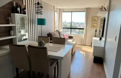 Ed. mirage | cobertura | 2 dorm | 1 suite | alto da gloria | 93² priv | pr
