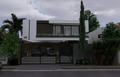 Sobrado | 4 dorm | 4 suites |6 vaga | mercês | 371² priv | pr