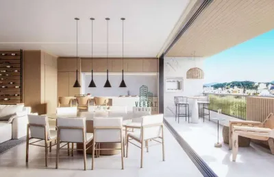 Lançamento no bairro ahu - apartamento de 106m² com 2 suítes e 2 vagas de garagem