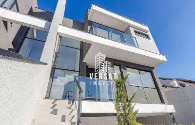 Sobrado com 3 dormitórios sendo 1 suíte  à venda, 165 m² por r$ 1.169.900 - ahú - curitiba/pr