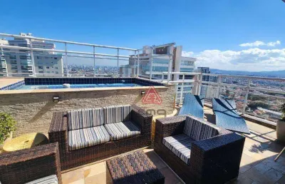Cobertura duplex com 5 dormitórios à venda, 472 m² por r$ 6.500.000 - santa teresinha - são paulo/sp
