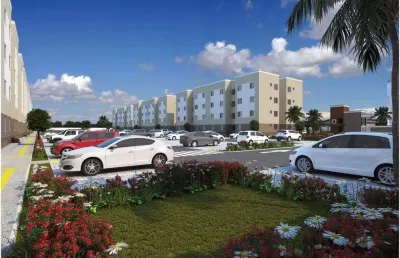 Apartamento à venda, jardim tropical, cond. villa park ii - 2 quartos - varanda