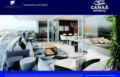 Apartamento à venda em calhau, condominio al mare - 4 suites - fino acabamento