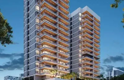 Apartamento de alto padrão à venda em ponta d'areia, ed. zion - 4 suítes - 148m²