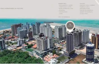 Apartamentos de alto padrão à venda em ponta d'areia, ed. legacy - 4 suítes