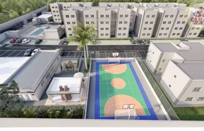 Apartamento à venda em santa rosa, condomínio vila do conde - 2 quartos