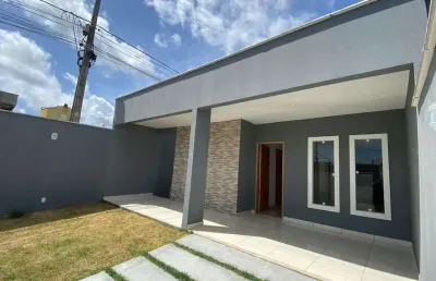 Casa à venda em parque araçagy - 3 quartos - nascente - acesso pavimentado