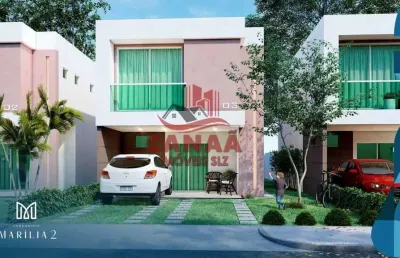 Casa em condomínio à venda no araçagy - cond. marilia iii - 3 quartos - lazer