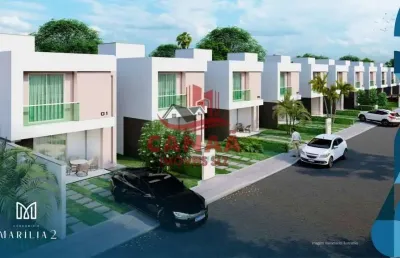 Casa em condomínio à venda no araçagy - cond. marilia i - 3 quartos - lazer