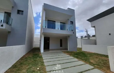 Casa duplex à venda em olho d'agua - cond. san martin - 3 suítes - próx. a praia