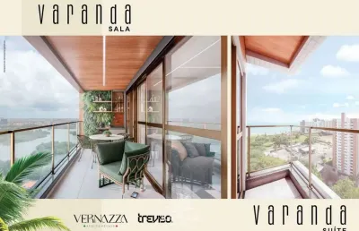 Apartamentos venda na ponta d'areia - ed vernazza  - 3 quartos - 87m² - nascente