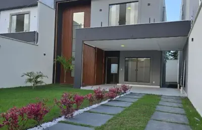 Casa duplex a venda no residencial verde mar - araçagy - 4 quartos - piscina