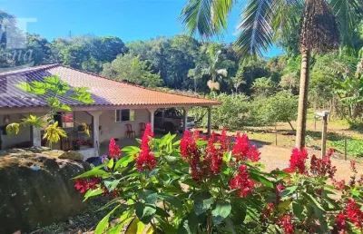 Linda chácara em morretes com 200m² de área construida muito arborizada e ensolarada estuda permuta por apartamento e carro